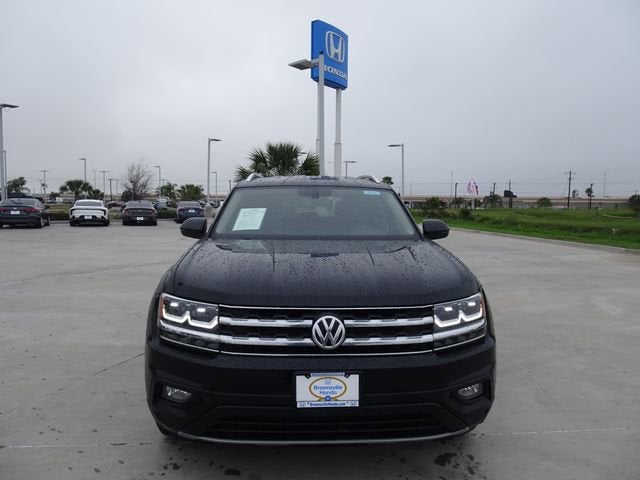 Used 2018 Volkswagen Atlas SE with VIN 1V2CR2CA5JC589192 for sale in Brownsville, TX