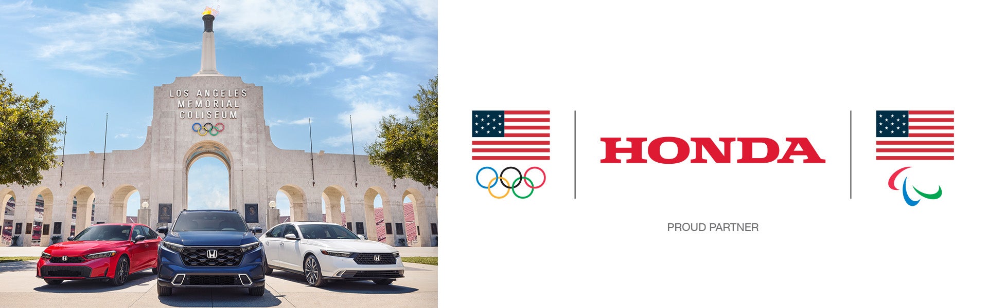 Honda - Proud Partner of the LA28 Olympics